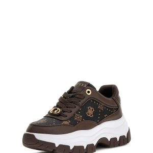 Runner BERRETT 4G logo peony GUESS