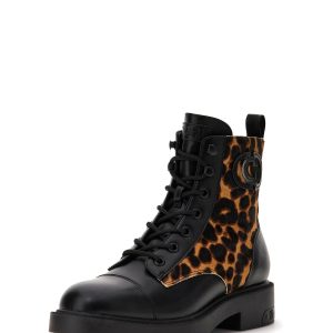 Anfibio stampa animalier misto pelle GUESS