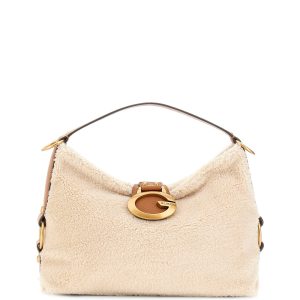 Borsa a spalla CAMDEN in pelliccia sintetica GUESS