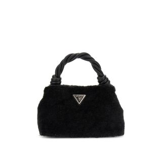 Mini borsa a mano SHAIDA pelliccia sintetica GUESS