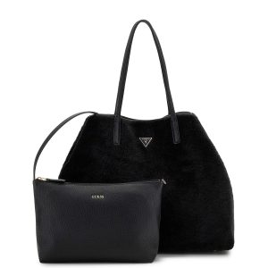 Shopper VICTTORIA pelliccia sintetica fur GUESS