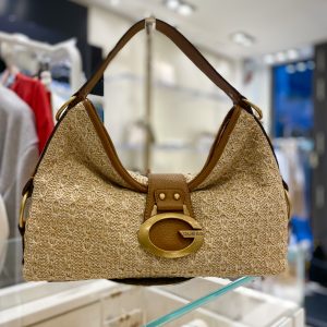 Borsa a spalla CAMDEN RAFFIA GUESS